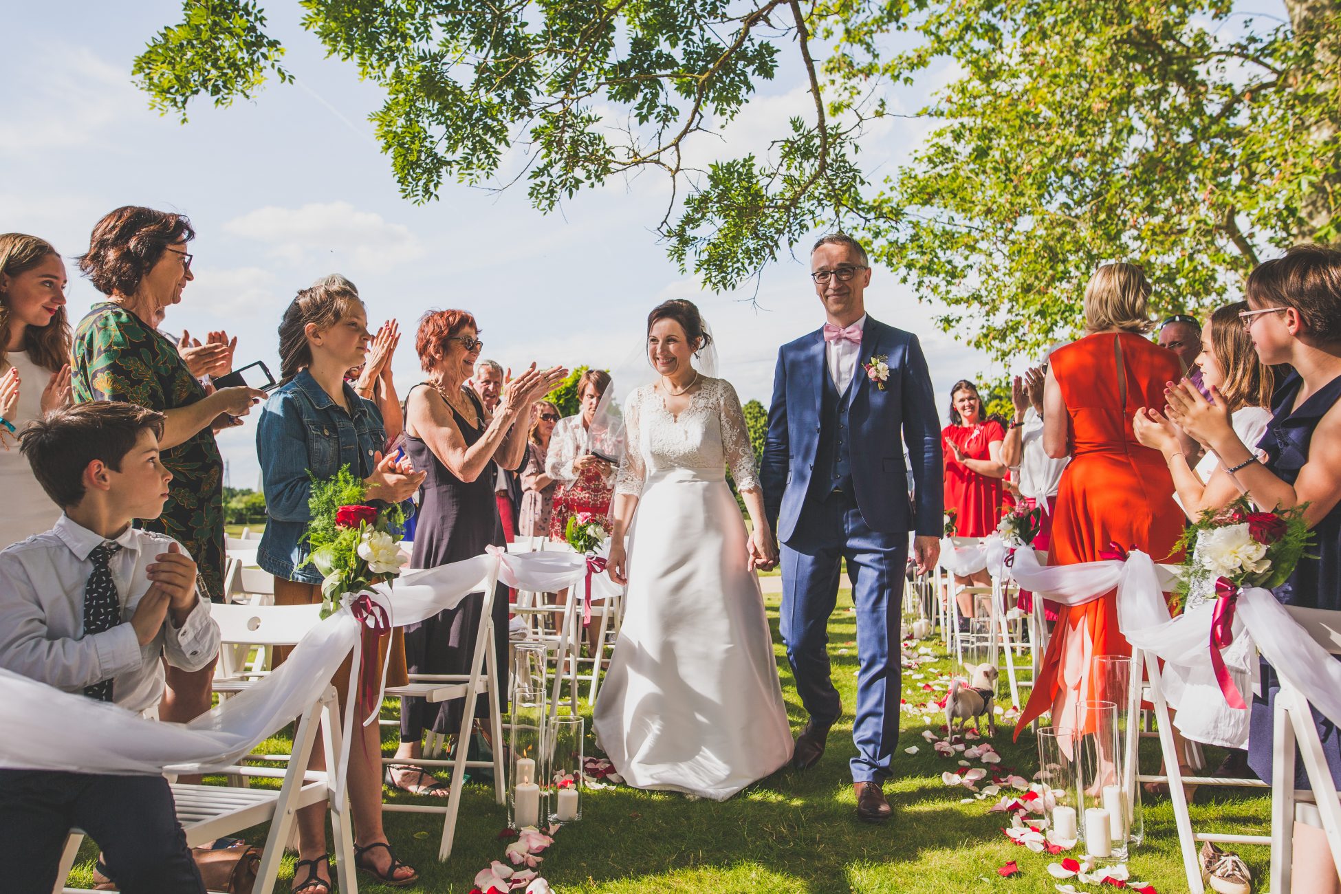 Sterenn Officiante cérémonie mariage Laurence et Philippe Domaine de La Pommeraie