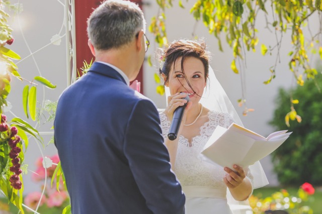 Sterenn Officiante cérémonie mariage Laurence et Philippe Domaine de La Pommeraie