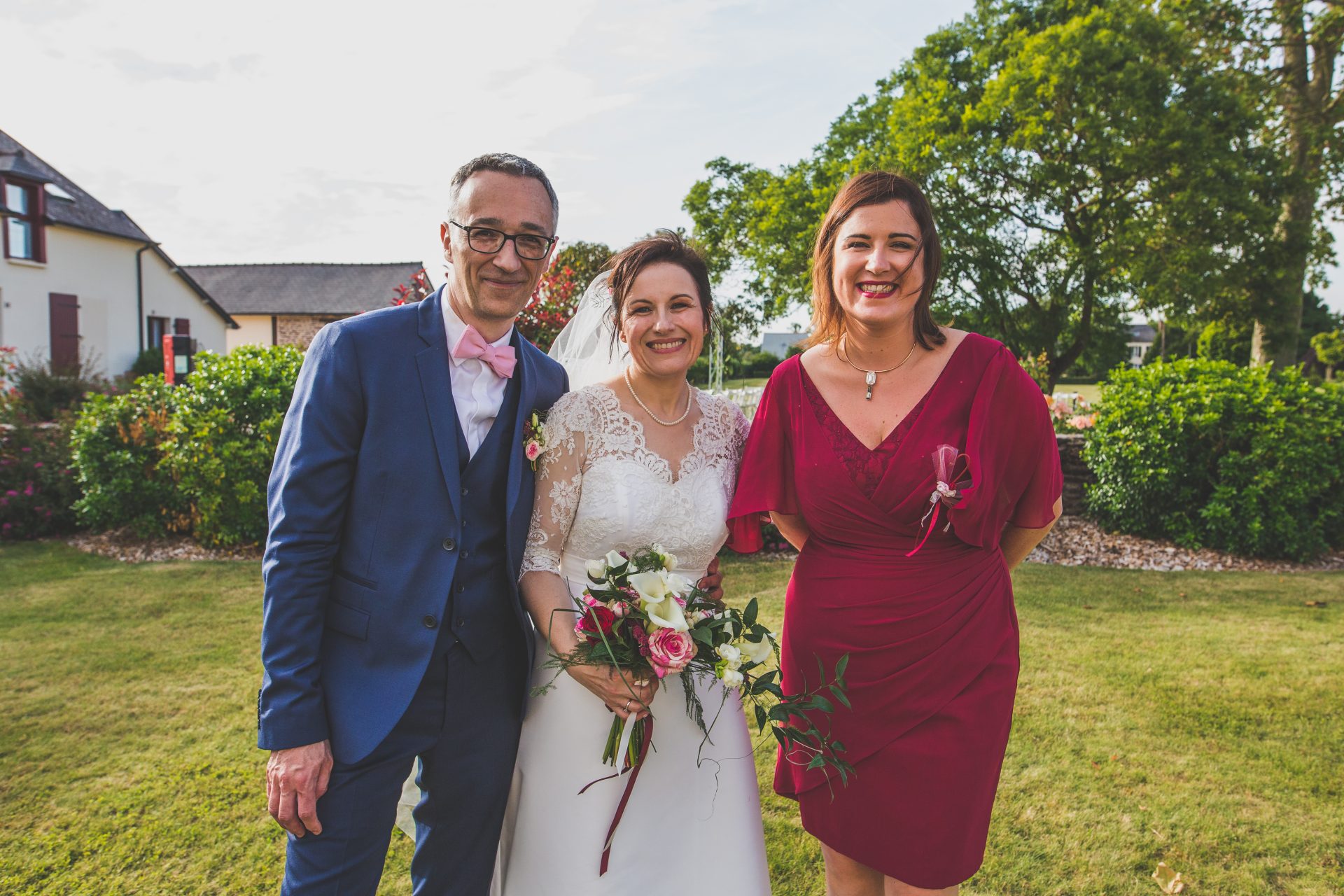 Sterenn Officiante cérémonie mariage Laurence et Philippe Domaine de La Pommeraie