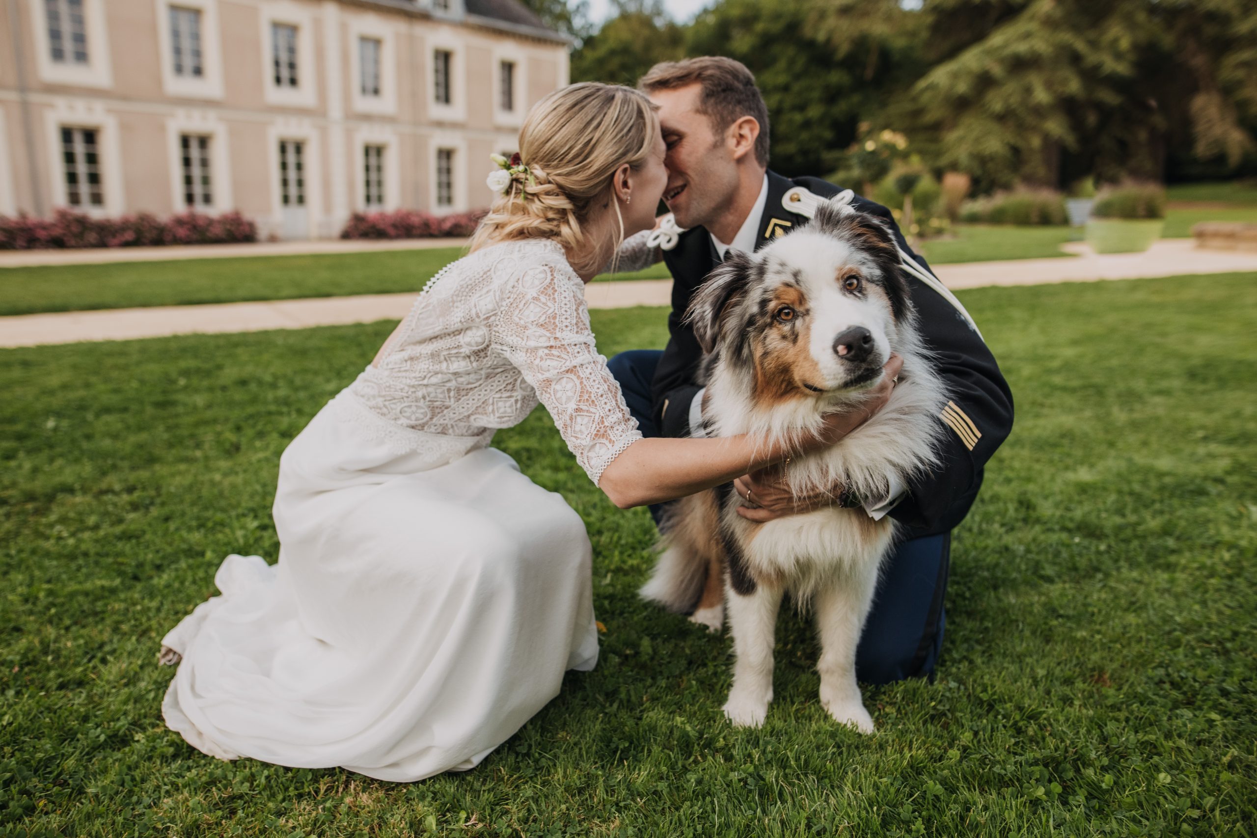 Chien d'amour Padawan, Maëlys et Gregory - Sterenn Officiante de cérémonie laïque Bretagne